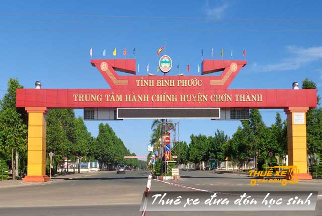 Giá thuê xe du lịch đi Chơn Thành