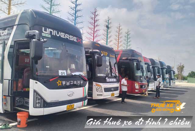 Thuê xe đi tỉnh 1 chiều giá rẻ