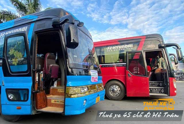 Giá cho thuê xe 45 chỗ đi Hồ Tràm