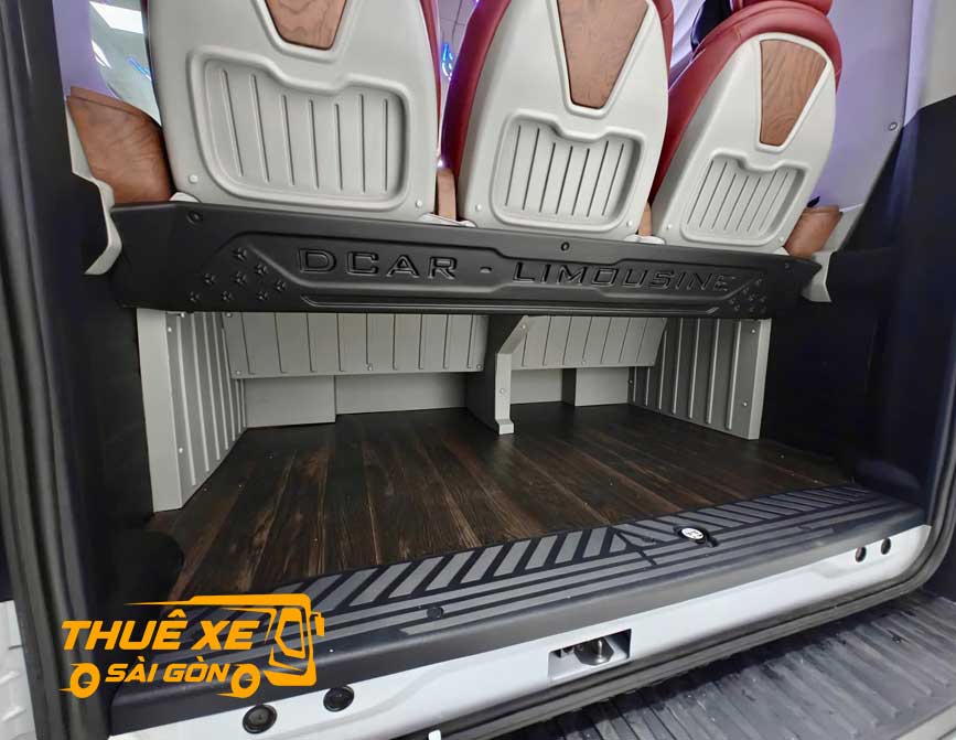 Hầm xe rộng rãi nhiều tiện nghi