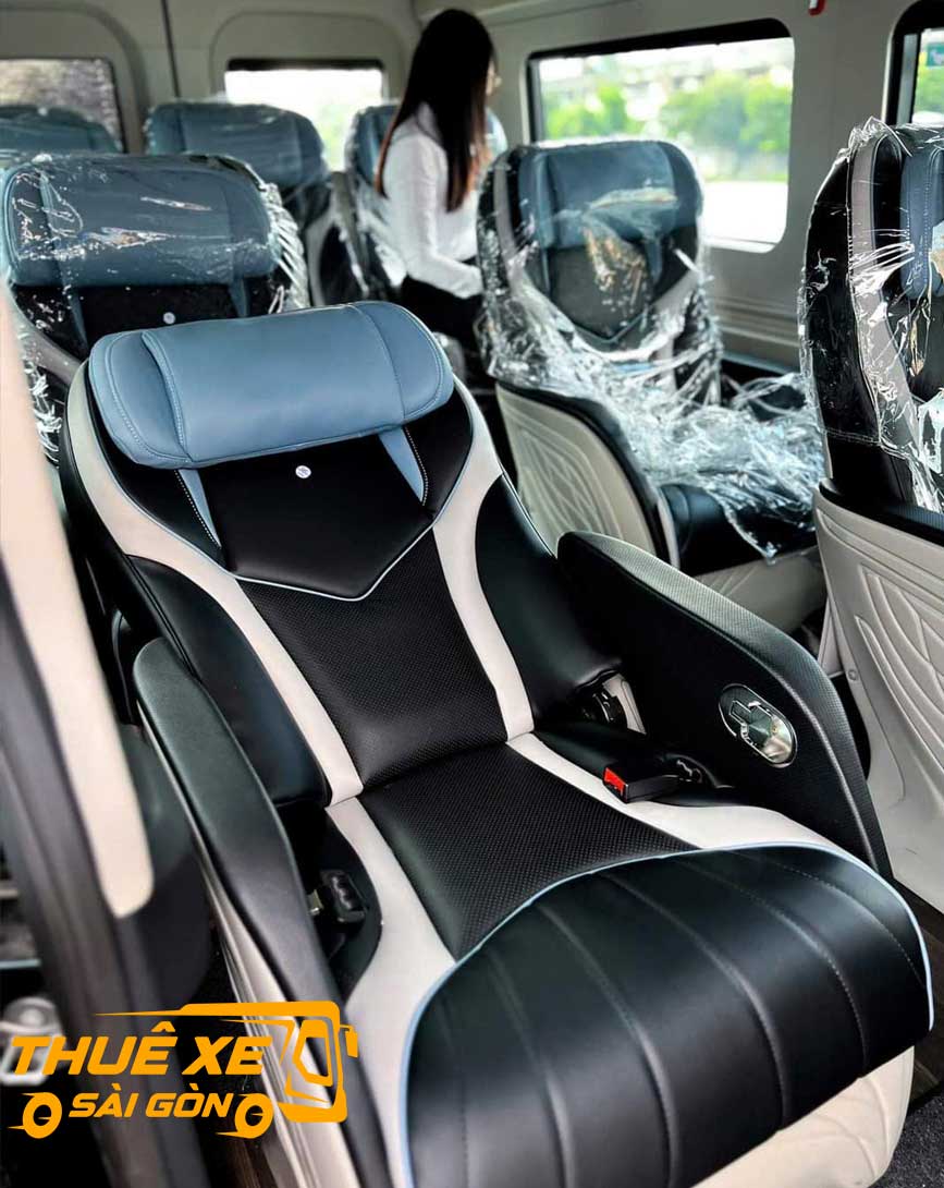 Nội thất limousine 12 ghế