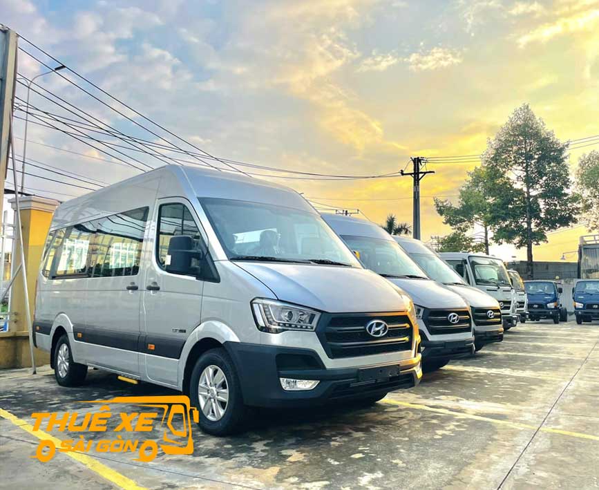 Thuê xe 16 chỗ đi Lâm Hà