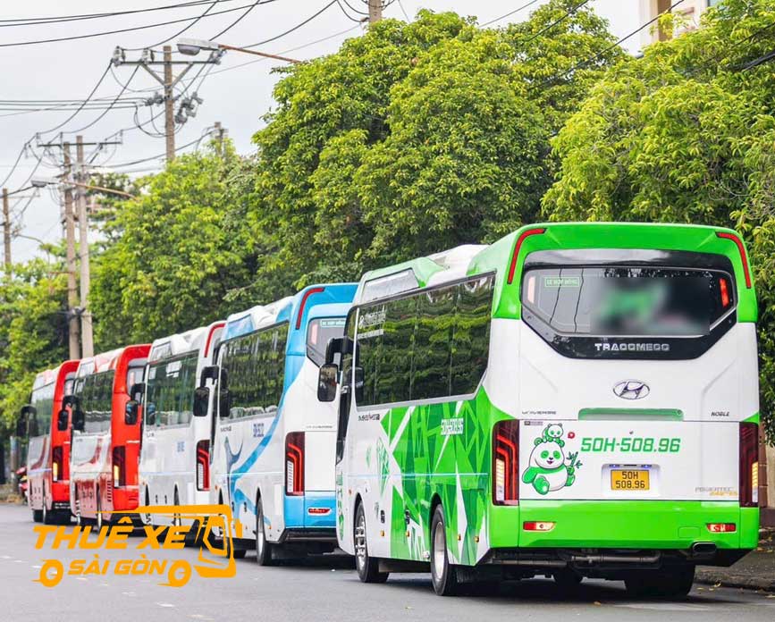 Đa dạng các dòng xe đi Tân Hồng