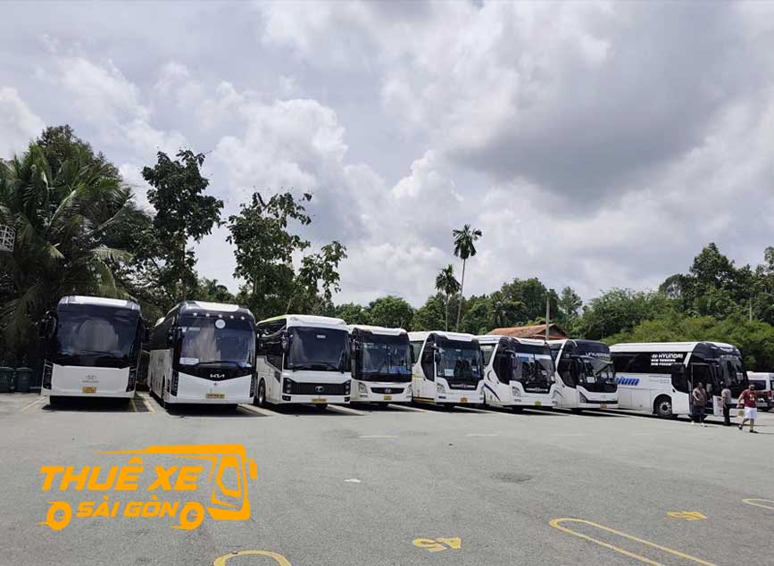 Đa dạng các dòng xe khi đi Long Đất