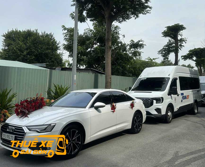 Liên hệ cùng chúng tôi để đặt xe cưới hỏi đi Tiểu Cần