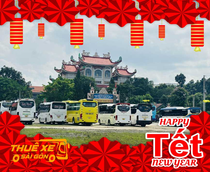 Thuê xe đi chùa tết 2026