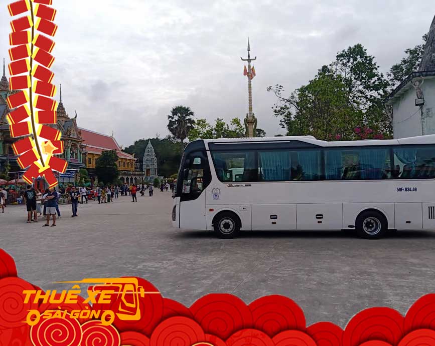 Thuê xe hành hương viếng chùa tết